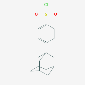 molecular formula C16H19ClO2S B184508 4-(1-Adamantyl)benzenesulfonyl chloride CAS No. 144174-50-5