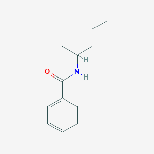 molecular formula C12H17NO B184516 N-(1-methylbutyl)benzamide CAS No. 80936-85-2