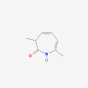 molecular formula C8H11NO B184517 3,7-dimethyl-1,3-dihydro-2H-azepin-2-one CAS No. 67102-02-7