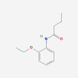 molecular formula C12H17NO2 B184524 N-(2-ethoxyphenyl)butanamide CAS No. 21118-79-6