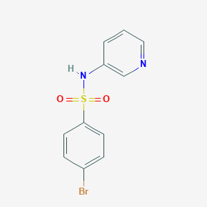 molecular formula C11H9BrN2O2S B184532 Benzenesulfonamide, p-bromo-N-(3-pyridyl)- CAS No. 3665-12-1