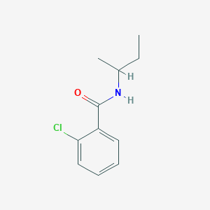 molecular formula C11H14ClNO B184546 N-butan-2-yl-2-chlorobenzamide CAS No. 2447-84-9