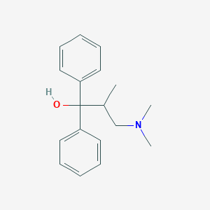 molecular formula C18H23NO B184548 3-(Dimethylamino)-2-methyl-1,1-diphenylpropan-1-ol CAS No. 2260-37-9