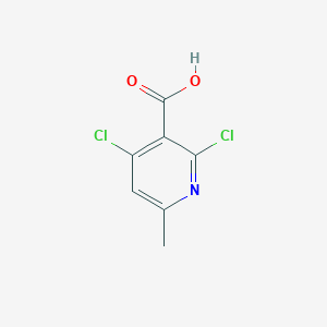 molecular formula C7H5Cl2NO2 B184557 2,4-二氯-6-甲基烟酸 CAS No. 56022-07-2