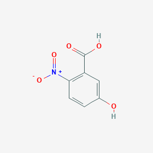molecular formula C7H5NO5 B184560 5-羟基-2-硝基苯甲酸 CAS No. 610-37-7