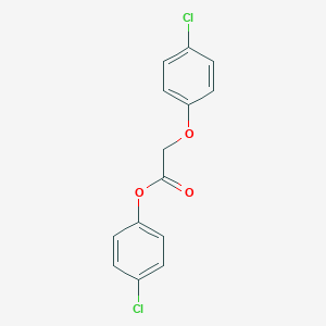molecular formula C14H10Cl2O3 B184561 4-Chlorophenyl (4-chlorophenoxy)acetate CAS No. 62095-40-3