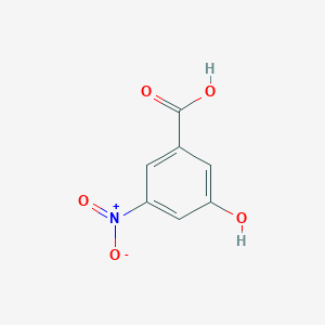 molecular formula C7H5NO5 B184562 3-羟基-5-硝基苯甲酸 CAS No. 78238-14-9