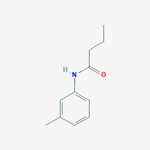 B184570 N-(3-methylphenyl)butanamide CAS No. 69833-26-7