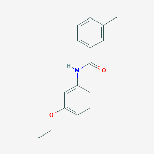 B184571 N-(3-ethoxyphenyl)-3-methylbenzamide CAS No. 723742-55-0
