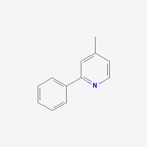 molecular formula C12H11N B184572 4-甲基-2-苯基吡啶 CAS No. 3475-21-6