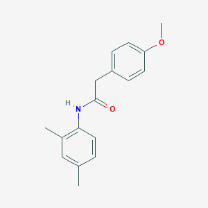 molecular formula C17H19NO2 B184573 N-(2,4-dimethylphenyl)-2-(4-methoxyphenyl)acetamide CAS No. 5348-58-3