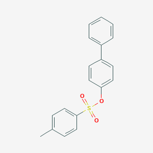 molecular formula C19H16O3S B184577 Biphenyl-4-yl 4-methylbenzenesulfonate CAS No. 76996-40-2