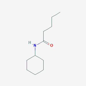 molecular formula C11H21NO B184589 N-cyclohexylpentanamide CAS No. 2763-66-8