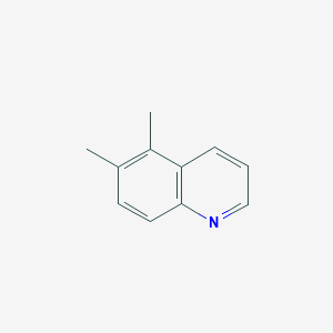 molecular formula C11H11N B184590 5,6-二甲基喹啉 CAS No. 20668-30-8
