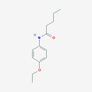 molecular formula C13H19NO2 B184592 Pentanamide, N-(4-ethoxyphenyl)- CAS No. 88552-40-3