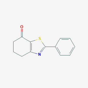 molecular formula C13H11NOS B184597 2-Phenyl-5,6-dihydrobenzo[d]thiazol-7(4H)-one CAS No. 17583-15-2