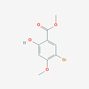 molecular formula C9H9BrO4 B184605 Methyl 5-bromo-2-hydroxy-4-methoxybenzoate CAS No. 39503-52-1