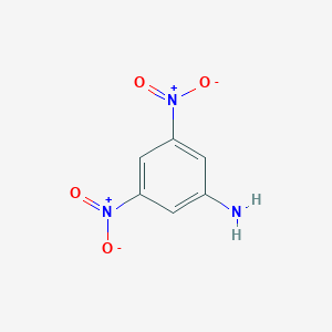 molecular formula C6H5N3O4 B184610 3,5-Dinitroaniline CAS No. 618-87-1