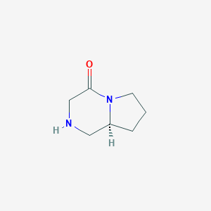 (S)-Hexahydropyrrolo[1,2-a]pyrazin-4(1H)-one