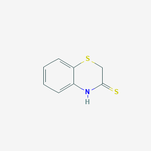 molecular formula C8H7NS2 B184614 2H-1,4-benzothiazine-3(4H)-thione CAS No. 22191-30-6