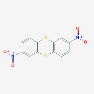 molecular formula C12H6N2O4S2 B184618 2,7-Dinitrothianthrene CAS No. 89844-71-3