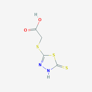 (5-Mercapto-1,3,4-thiadiazol-2-ylthio)acetic Acid