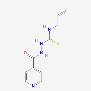 molecular formula C10H12N4OS B184629 N-allyl-2-isonicotinoylhydrazinecarbothioamide CAS No. 15886-23-4
