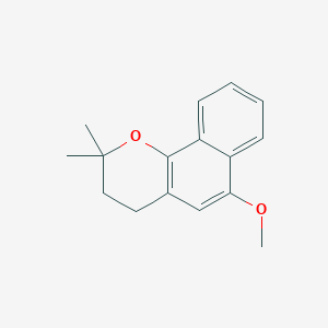 molecular formula C16H18O2 B184636 二氢拉帕切醇 CAS No. 20213-26-7