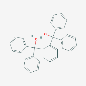 molecular formula C32H26O2 B184647 [2-[Hydroxy(diphenyl)methyl]phenyl]-diphenylmethanol CAS No. 6538-32-5