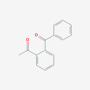 molecular formula C15H12O2 B184649 1-(2-Benzoylphenyl)ethanone CAS No. 18019-57-3