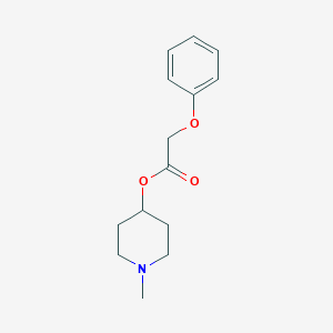 molecular formula C14H19NO3 B184669 1-Methylpiperidin-4-yl phenoxyacetate CAS No. 577769-70-1