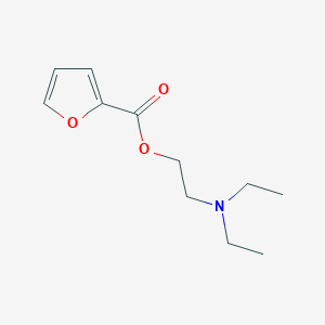 molecular formula C11H17NO3 B184686 2-(Diethylamino)ethyl 2-furoate CAS No. 10369-89-8