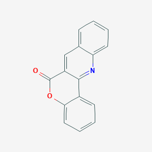 molecular formula C16H9NO2 B184693 chromeno[4,3-b]quinolin-6-one CAS No. 5100-81-2