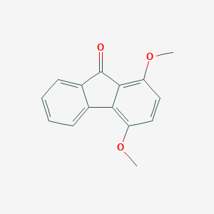 molecular formula C15H12O3 B184698 1,4-dimethoxy-9H-fluoren-9-one CAS No. 24061-14-1