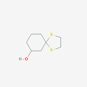molecular formula C8H14OS2 B184699 1,4-Dithiaspiro[4.5]decan-7-ol CAS No. 128441-13-4