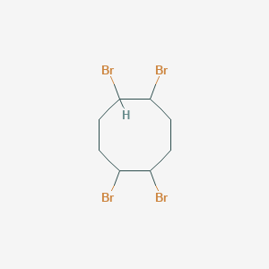 molecular formula C8H12Br4 B184711 1,2,5,6-Tetrabromocyclooctane CAS No. 3194-57-8