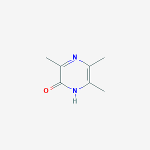 molecular formula C7H10N2O B184722 3,5,6-trimethylpyrazin-2(1H)-one CAS No. 57355-08-5