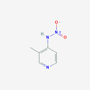 B184724 N-(3-Methylpyridin-4-yl)nitramide CAS No. 18227-66-2