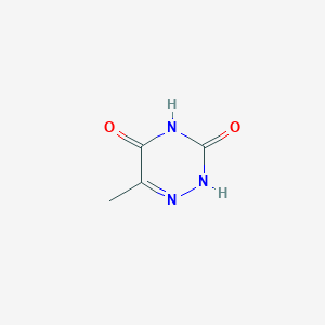 molecular formula C4H5N3O2 B184732 6-氮杂胸腺嘧啶 CAS No. 932-53-6