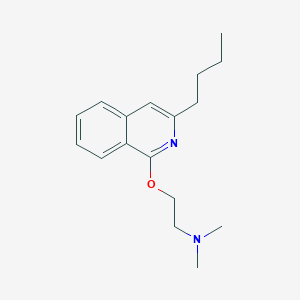 molecular formula C17H24N2O B184758 Dimethisoquin CAS No. 86-80-6