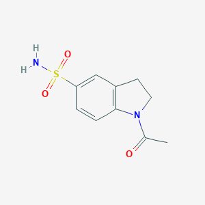 molecular formula C10H12N2O3S B184761 1-Acetylindoline-5-sulfonamide CAS No. 3264-38-8