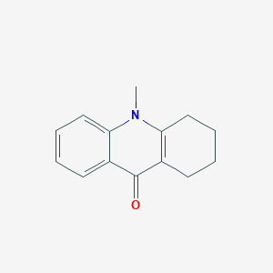B184770 10-Methyl-1,3,4,10-tetrahydroacridin-9(2h)-one CAS No. 5464-89-1