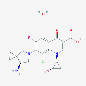 molecular formula C19H20ClF2N3O4 B184773 Sitafloxacin hydrate CAS No. 163253-37-0