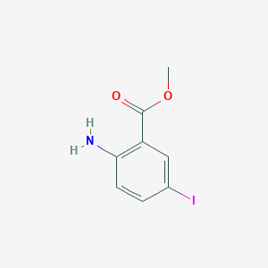 molecular formula C8H8INO2 B184775 甲基2-氨基-5-碘苯甲酸酯 CAS No. 77317-55-6