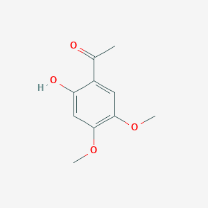 molecular formula C10H12O4 B184777 1-(2-Hydroxy-4,5-dimethoxyphenyl)ethanone CAS No. 20628-06-2