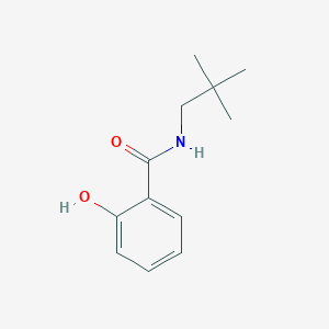 molecular formula C12H17NO2 B184779 N-(2,2-dimethylpropyl)-2-hydroxybenzamide CAS No. 694450-22-1