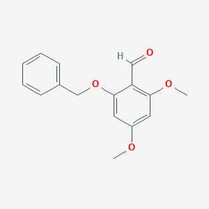 B184784 Benzaldehyde, 2,4-dimethoxy-6-(phenylmethoxy)- CAS No. 54917-02-1