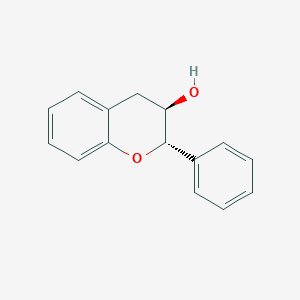 molecular formula C15H14O2 B184787 3-Flavanol, trans-(+)- CAS No. 184713-81-3