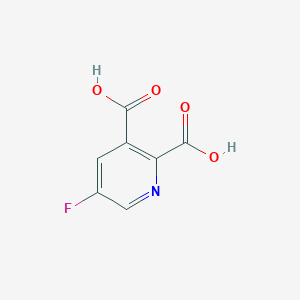 molecular formula C7H4FNO4 B184788 5-fluoropyridine-2,3-dicarboxylic Acid CAS No. 1479-96-5