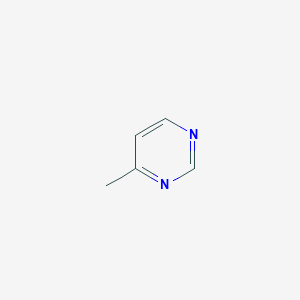molecular formula C5H6N2 B018481 4-Methylpyrimidine CAS No. 3438-46-8